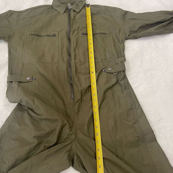 FP Movement Coverall Jumpsuit Mesmerize Me Utility Green sz XS NWOT - Picture 4 of 15